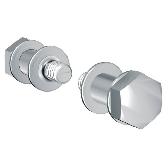 Set de tourillons pivotants pour vérins LH 10 - QZD050003-Lire la description