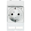 Set MSDD: Cadre double + RJ45 + USB + Prise Allemande (2+PE) 16A - 4000-68123-0011310 | MSDD