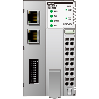 Adaptateur réseau EtherCAT, 128 octets par tranche, max 63 tranches - GN-9386-Lire la description