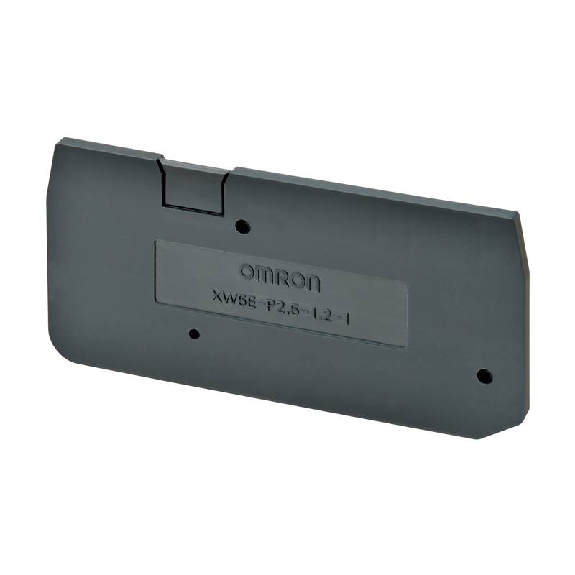 Flasque pour borniers 1-étage, Push-in + 2,5 mm², gris foncé, 3 pts - XW5E-P2.5-1.2-1 Flasque pour borniers 1-étage, Push-in + 2,5 mm², gris foncé, 3 pts - XW5E-P2.5-1.2-1-Lire la description