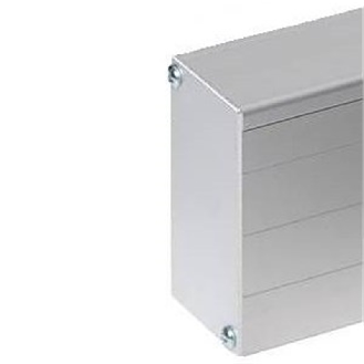 Cache aluminium pour goulotte 40x20 - 4F555011-Lire la description