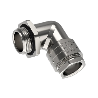Presse-étoupe coudé métal, M25x1,5, IP55 - 52107830 | SKINDICHT RWV-M 25x1,5-Lire la description