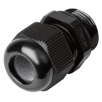 Presse-étoupe en plastique M20x1,5, Ø câble 6-12 mm, noir, IP68 - EKPM20/06 086233-Lire la description