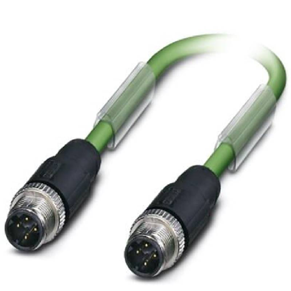 Câble préconfectionné pour bus, PROFINET CAT5 (100 Mbit/s), 4-pôles - NBC-M12MSD/ 2,0-93B/M12MSD CMC Câble préconfectionné pour bus, PROFINET CAT5 (100 Mbit/s), 4-pôles - NBC-M12MSD/ 2,0-93B/M12MSD CMC-Lire la description