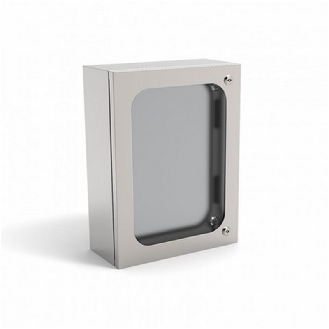 Coffret EQL 600 900 300 (LxHxP) inox AISI 304, IP66 - EQL 609030-Lire la description