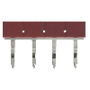 Pontage pour G2RV-SR/G3RV-SR pas de 6,2mm, 4 pôles, rouge - PYDN-6.2-040R Pontage pour G2RV-SR/G3RV-SR pas de 6,2mm, 4 pôles, rouge - PYDN-6.2-040R