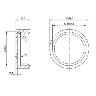 Suppport pour détecteur - BES 36-SM-2 (BAM00JL)-Lire la description
