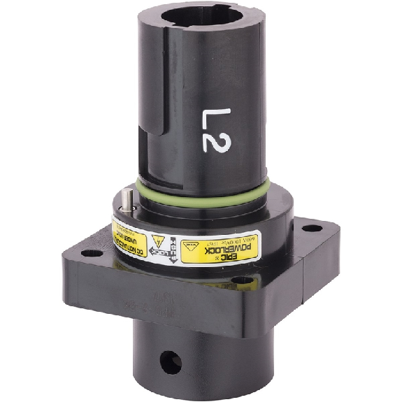 Powerlock; Embase en saillie; section: 50-120mm²; L2; Noir - 44420275 | EPIC POWERLOCK A1 S L2/BK SP M12 (1)-Lire la description