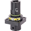 Powerlock; Embase en saillie; section: 50-120mm²; L2; Noir - 44420275 | EPIC POWERLOCK A1 S L2/BK SP M12 (1)