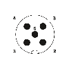 Résistance terminale CANopen/DeviceNet M12 - SAC-5P-M12MS CAN TR Résistance terminale CANopen/DeviceNet M12 - SAC-5P-M12MS CAN TR