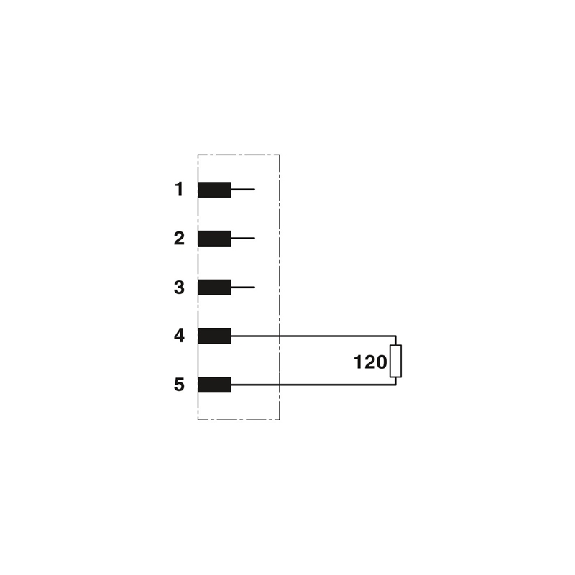 Résistance terminale CANopen/DeviceNet M12 - SAC-5P-M12MS CAN TR Résistance terminale CANopen/DeviceNet M12 - SAC-5P-M12MS CAN TR-Lire la description