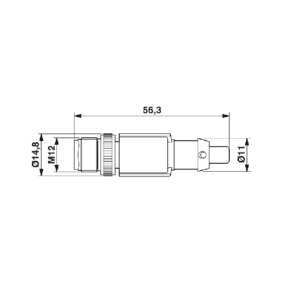 Résistance terminale CANopen/DeviceNet M12 - SAC-5P-M12MS CAN TR Résistance terminale CANopen/DeviceNet M12 - SAC-5P-M12MS CAN TR-Lire la description