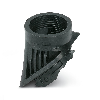 Adaptateur, plastique, pour boîtier EVO, filetage M32 - HC-B-TA-M32-PLR-BK Adaptateur, plastique, pour boîtier EVO, filetage M32 - HC-B-TA-M32-PLR-BK