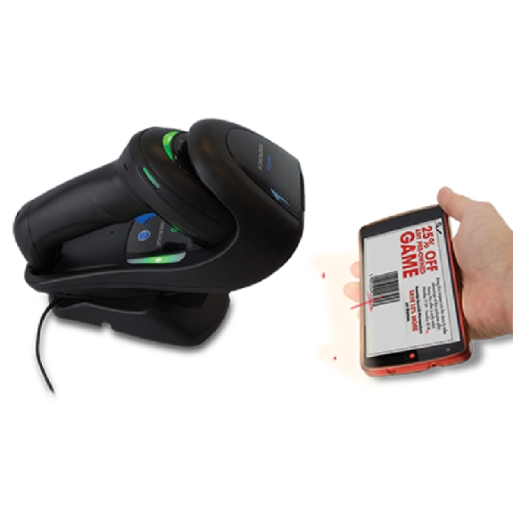 Station de charge/communication 433 MHz avec interfaces USB/RS-232/Wedge-Lire la description