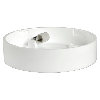Base basse pour le montage en surface V12/24DAC BLANC - 90344 | BASE LT SHALLOW V12/24DAC WH