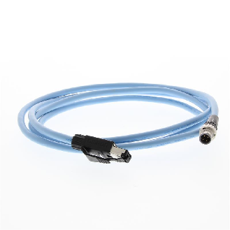 Câble Ethernet pour configuration et monitoring du scrutateur lg 2m - OS32C-ECBL-02M-Lire la description