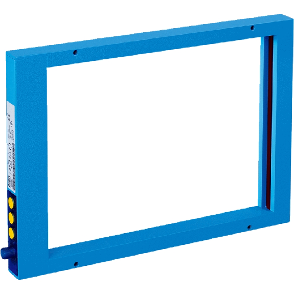 Cadre optique (version fermée) 250x200mm PNP/NPN LO/DO / M12 4P - FLG4-20025011-Lire la description