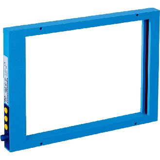 Cadre optique (version fermée) 250x200mm PNP/NPN LO/DO / M12 4P - FLG4-20025011-Lire la description