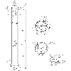 Colonne miroir pour M20Z/M40Z - PM3Z96-00240020