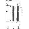 Rideau d'automatisation H=0280mm Rés=40mm P=1,5m PNP / M08 4P+C - SPL-F280PPS2W04