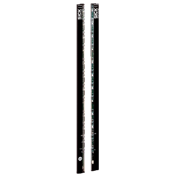 Rideau d'automatisation H=0280mm Rés=40mm P=1.5m PNP / M12 4P - SPL-S280PTC1W04-Lire la description