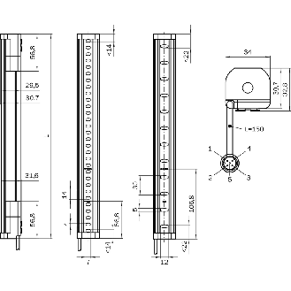 Barrière immatérielle de sécurité IP67-Lire la description