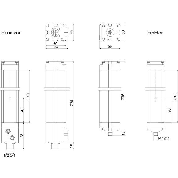 Safety,T4-PLe 2 beams 60m ,STD-LR - LP4ER/0A-050L Safety,T4-PLe 2 beams 60m ,STD-LR - LP4ER/0A-050L-Lire la description