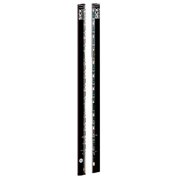 Rideau d'automatisation H=0120mm Rés=40mm P=1.5m PNP / M08 4P - SPL-S120PPS2W04-Lire la description