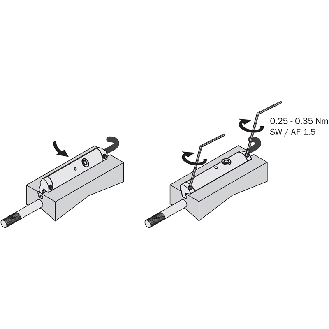 DPM Vérins rainures en T IO-Link P96mm 15-30Vdc / M12 4P+C0.3m PUR - MPS-096TLTQ0-Lire la description