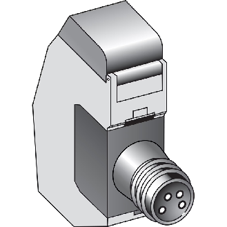 Ampli. fibre (maître) PNP(x2) Teach LR LO/DO 12-24Vdc M08 4P - WLL180T-M634S11-Lire la description
