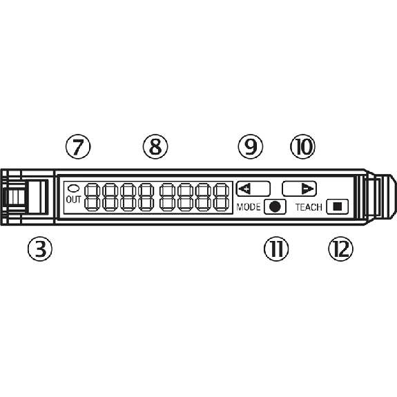Ampli. fibre (maître) PNP(x2) Teach LR LO/DO 12-24Vdc M08 4P - WLL180T-M634S11-Lire la description
