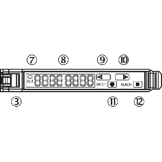Ampli. fibre (maître) PNP(x2) Teach LR LO/DO 12-24Vdc M08 4P - WLL180T-M634S11-Lire la description