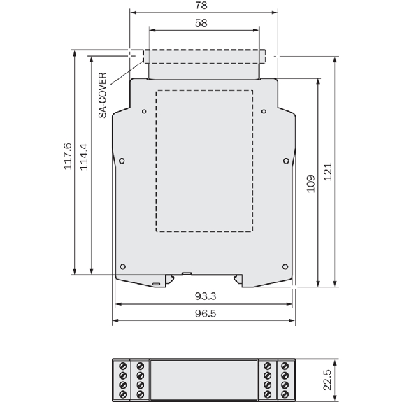 Interface pour surveillance de vitesse 0,1 Hz ... 9,9 Hz - MOC3SA-AAB44D31 Interface pour surveillance de vitesse 0,1 Hz ... 9,9 Hz - MOC3SA-AAB44D31-Lire la description