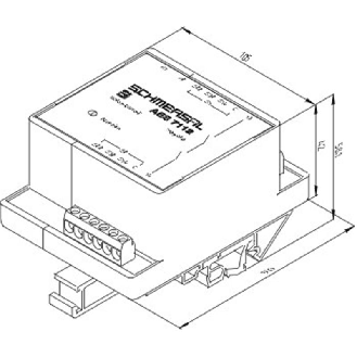 BOITIER SECU 230VAC P/BN...12 - AES 7112.2-Lire la description