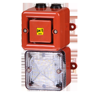 Combiné LED 110 dB TONAFLASH 10-14 Vcc / 16-33 Vcc - Orange - TL100HV20242-Lire la description