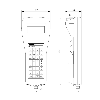 Appareil de lecture/écriture BF mobiles (70/455 kHz) - BIS C-810-0-009 (BAE00CZ)