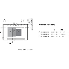 Cadre optique (version fermée) 200x250mm PNP/NPN LO/DO / M12 4P - FLG2-20025011