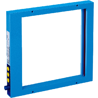 Cadre optique (version fermée) 200x180mm PNP/NPN LO/DO / M12 4P - FLG2-20018011-Lire la description