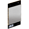 Miroir seul 100x90 pour colonnes PM3S - SIC2040593 Miroir seul 100x90 pour colonnes PM3S - SIC2040593