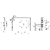 Cadre optique PNP/NPN P=40x40mm Pot. IR LO/DO / M08 4P - BOW B-0404-DU-C-S75 (BOW002U)