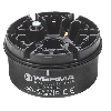 Élément de raccordement Bornes à visser RM IP65 Ø70mm NOIR - 640.830.00