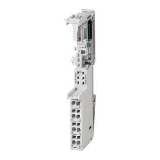Module de base disque XI/ON, ressort, 4 zones de raccordement - XN-S4T-SBBS-Lire la description