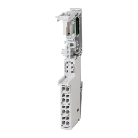 Module de base disque XI/ON, ressort, 4 zones de raccordement - XN-S4T-SBBS Module de base disque XI/ON, ressort, 4 zones de raccordement - XN-S4T-SBBS-Lire la description