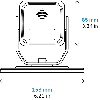 Smart Sensor 200 SERIES - 60GHz Radar 5m Symmetrical FOV - 90302011 (S201A)