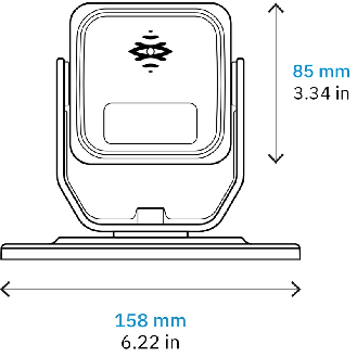 Smart Sensor 200 SERIES - 60GHz Radar 5m Symmetrical FOV - 90302011 (S201A)-Lire la description