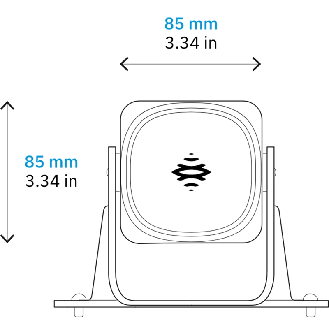 Smart Sensor 100 SERIES - 24GHz Radar 4m - 90202011 (S101A)-Lire la description