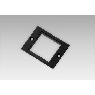 Cadre 60x75 mm pour fixation par vis pour compteur de format 48x48mm - Z 118.033-Lire la description