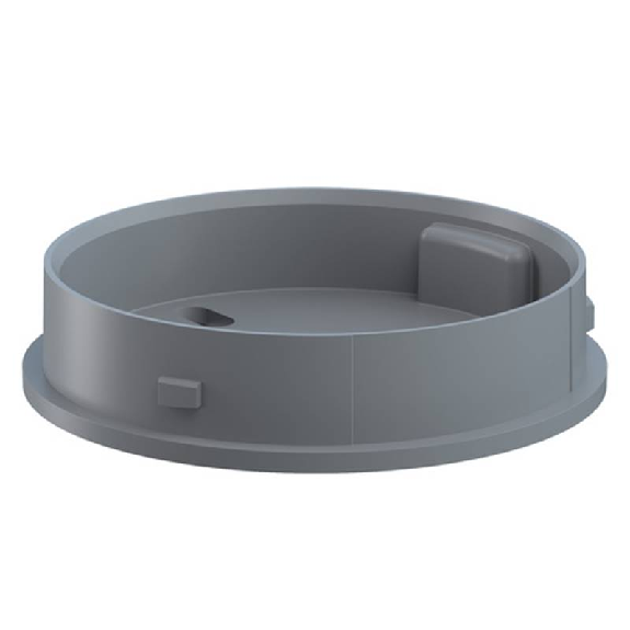 Midi Adaptateur montage au sol IP66 GRIS - 261.700.01-Lire la description