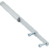 Barre de montage WFS, droite, avec 2 vis de fixation - BEF-M12GF-A Barre de montage WFS, droite, avec 2 vis de fixation - BEF-M12GF-A