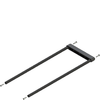 Kit double tige de transport, L=400 mm - VF KIT40-Lire la description